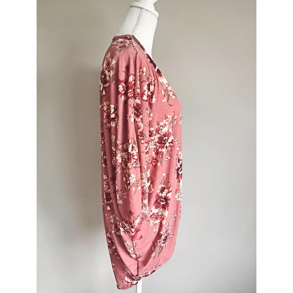 Floral Cocoon Kimono - Picture 2 of 3